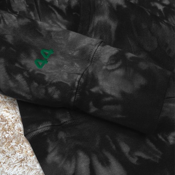 F1 Lewis Hamilton Mercedes Tie Dye Hoodie Embroidered - Picture 3 of 5